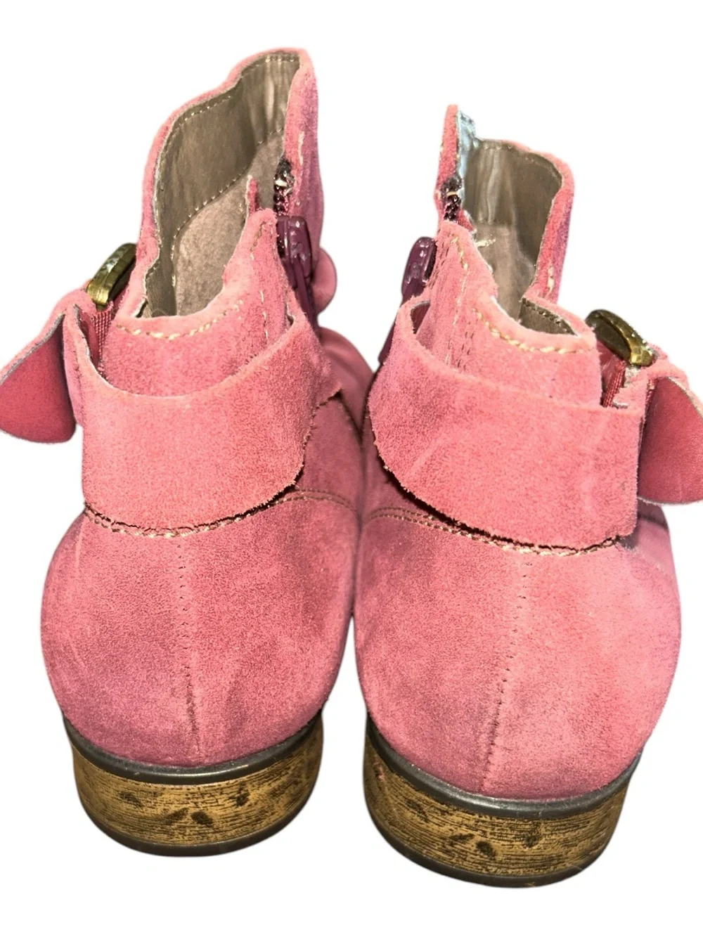 Earth Avani Billings Merlot Suede Slouchy Ankle Boots Booties 8.5 Wide